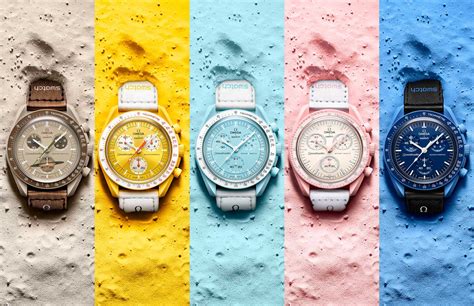 omega swatch watch collection